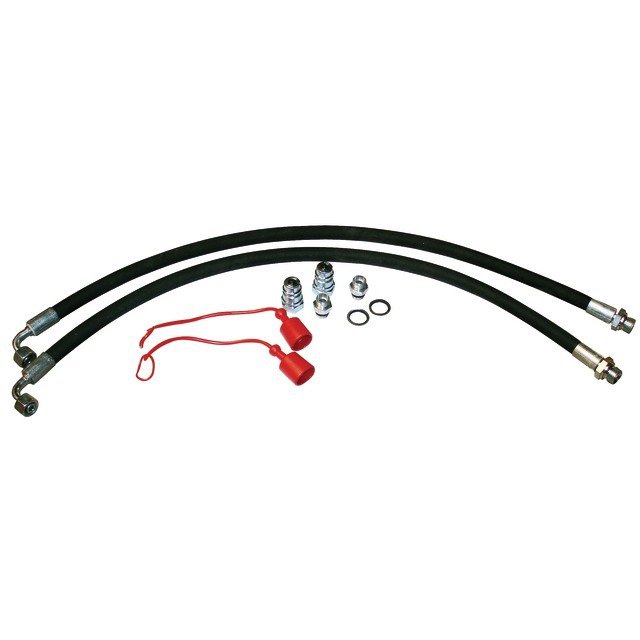 KIT Flexible pour Barre de Pousse Hydraulique avec Coupleur LG 950 MM référence fournisseur WALWKS202527